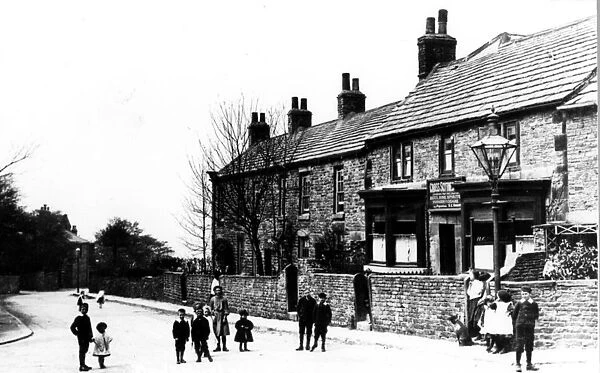 Old Cross Scythes, Derbyshire Lane, Sheffield, c. 1900