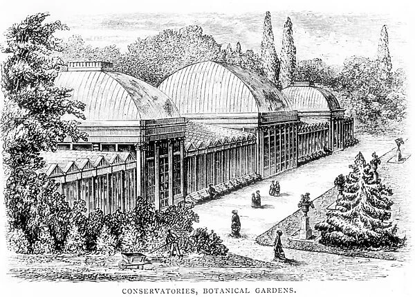 Paxton Pavilions, Botanical Gardens, Sheffield, 19th cent