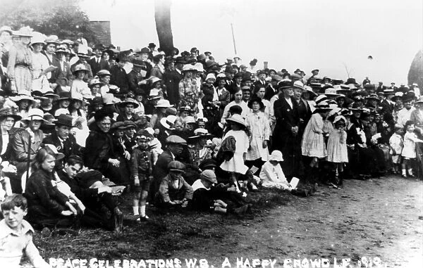 Peace celebrations, Sheffield, Yorkshire, 1919