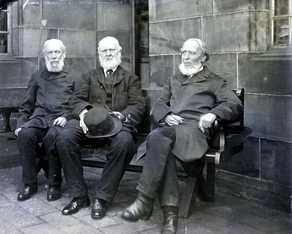 Pensioners, Shrewsbury Hospital, Norfolk Road, Sheffield, c. 1890