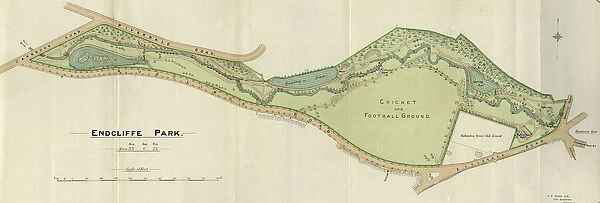 Plan of Endcliffe Park, 1897