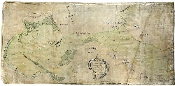 Plan of Oughtibridge Hall Farm, in the Chapelry of Bradfield the property of the Duke of Norfolk, [1770]