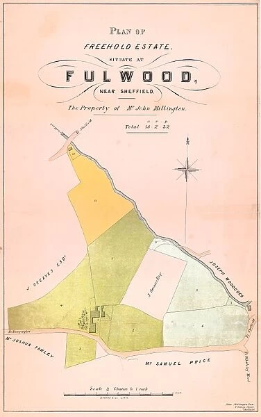 Property at Fulwood, Sheffield, 1867