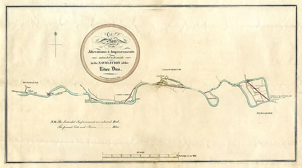 River Don, between Mexborough and Doncaster, 1803