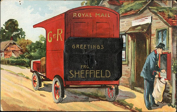 Royal Mail: Greetings from Sheffield, c. 1910