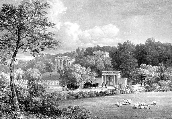 Sheffield General Cemetery, c. 1840