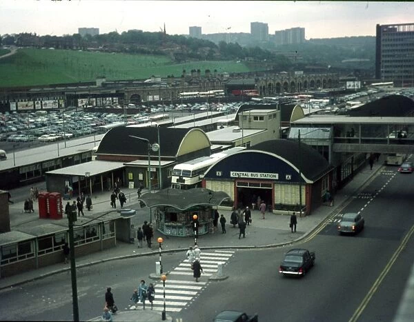 Sheffield Pond Street Bus Station, 1960s