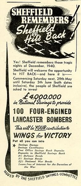 Sheffield Remembers! Sheffield Hits Back!, 1943