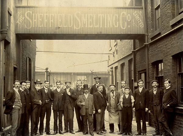 Sheffield Smelting Company Limited, Royds Mill, Windsor Street, c. 1902