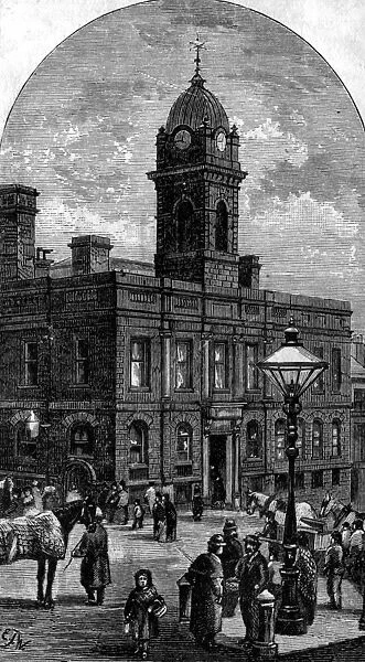 Sheffield Town Hall, Waingate, c. 1880