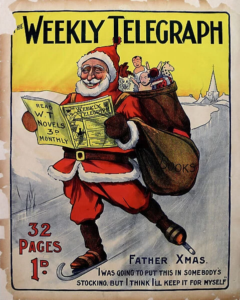 Sheffield Weekly Telegraph poster: Christmas 1904