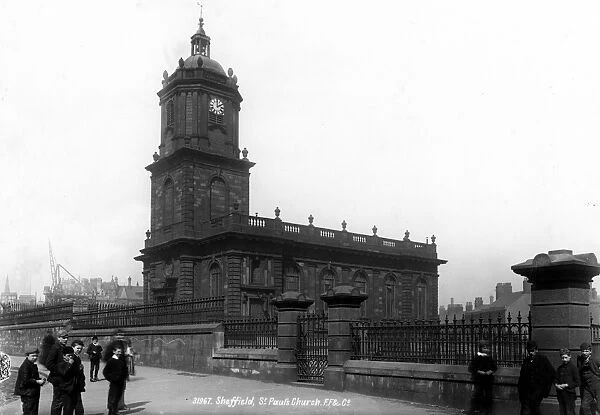 St. Pauls Church, Pinstone Street, Sheffield, c. 1900