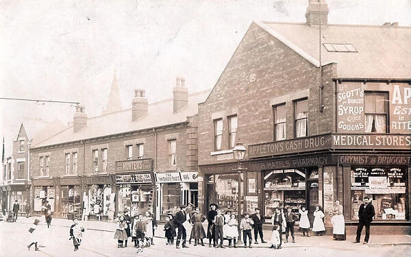 Staniforth Road, Sheffield, Yorkshire, c. 1910