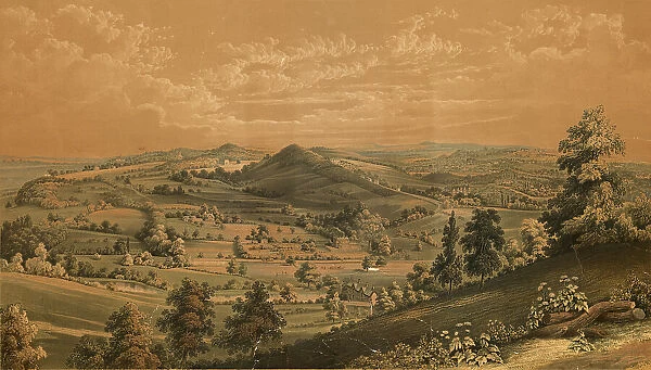 Valleys of the River Sheaf, Sheffield 1857
