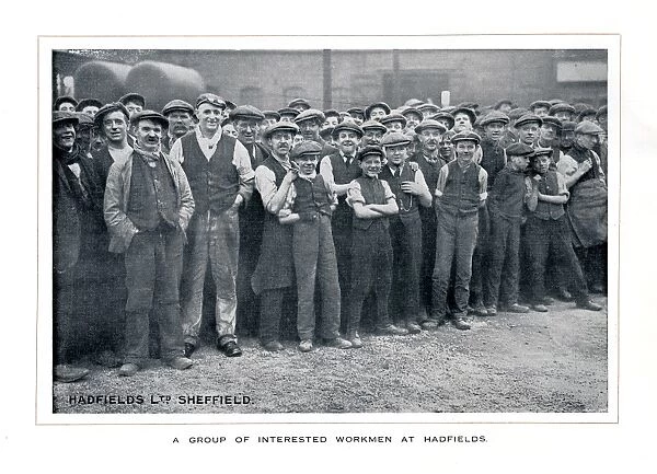 Visit of the Empire Parliamentary Association to the East Hecla Works of Hadfields Ltd. 1916