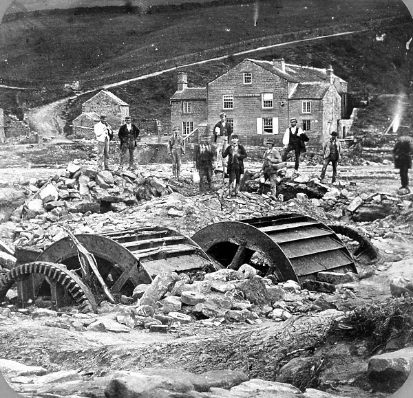w00404. Sheffield Flood 1864, w00404