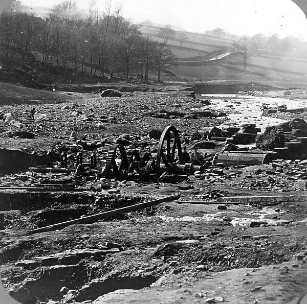 w00418. Sheffield Flood 1864, w00418