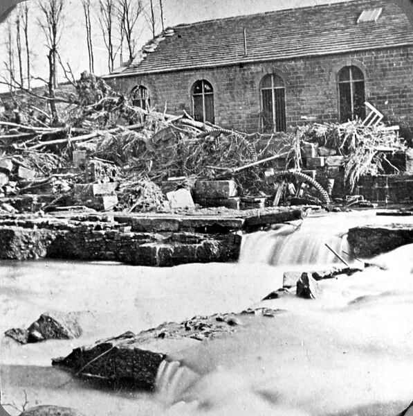 w00426. Sheffield Flood 1864, w00426