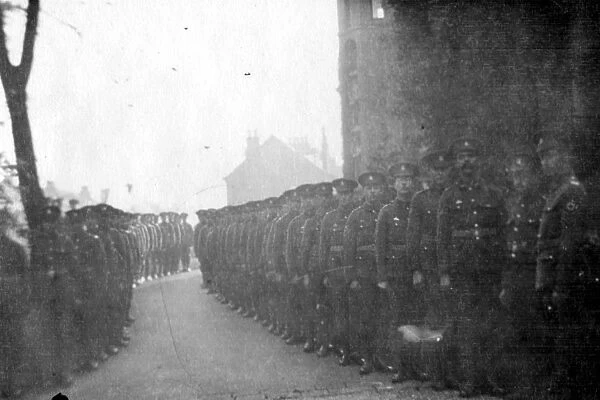 Waiting for the King, 3rd Northern General Base Hospital, Broomhall, World War I, , 1915
