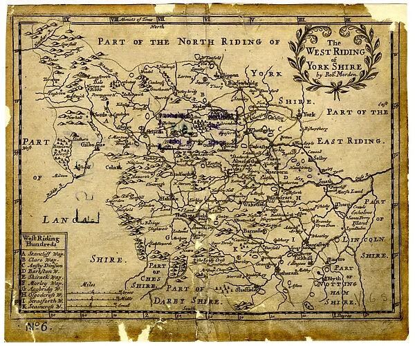 The West Riding of Yorkshire, 1701