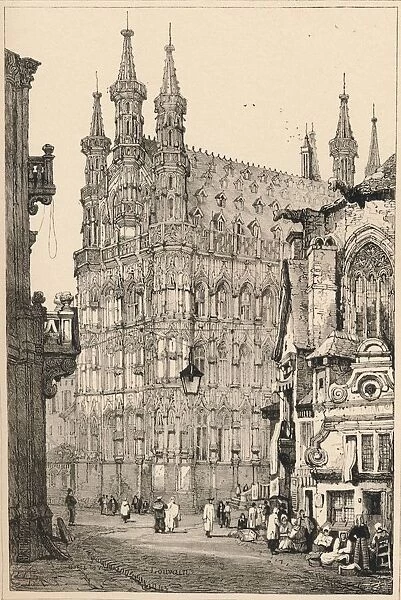 Louvain, c1820 (1915). Artist: Samuel Prout