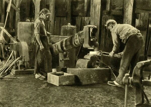 Metalworkers, Styria, Austria, c1935. Creator: Unknown