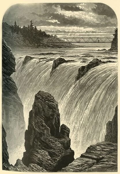 Passaic Falls, 1874. Creator: A. Measom