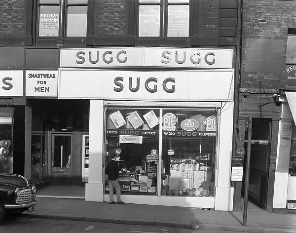 Suggs, Castle Street branch, Sheffield, South Yorkshire, 1963. Artist: Michael Walters