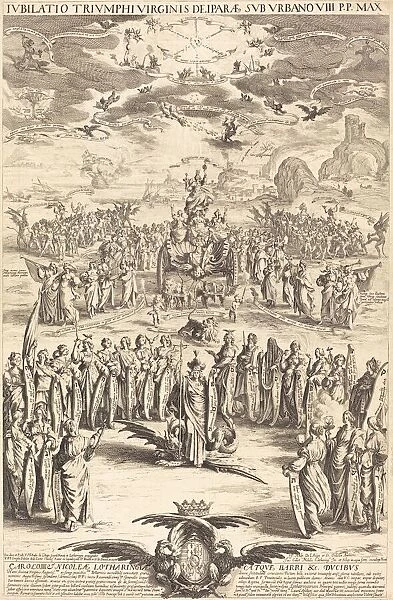 The Triumph of the Virgin, 1625. Creator: Jacques Callot