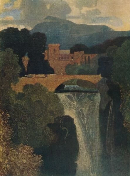 The Waterfall, c1807, (1923). Artist: John Sell Cotman