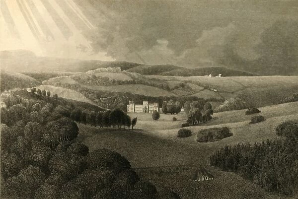 Westdean House, 1835. Creator: Henry Alexander Ogg
