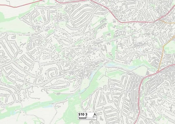Sheffield S10 3 Map