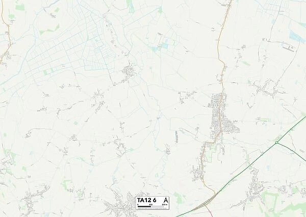 Somerset TA12 6 Map