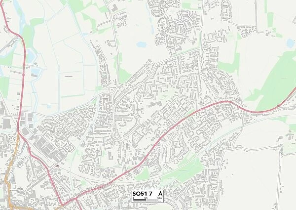Test Valley SO51 7 Map