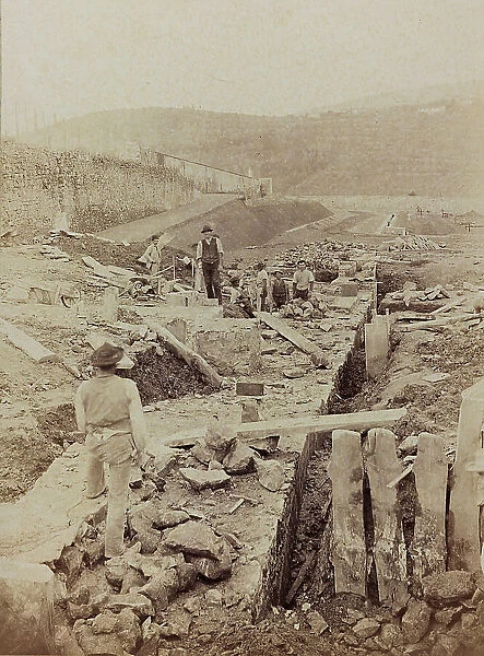 Expansion of the cemetery of Trespiano, October 1893, III square