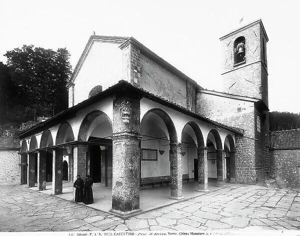 The Main Church or Basilica, inside La Verna Sanctuary