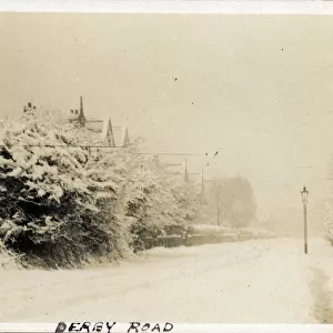 Derby Road in Snow