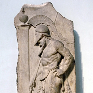 Greek warrior. Hellenistic. 1st century BC. From Rhodes. Bri