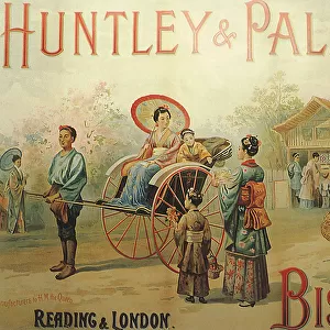 Huntley & Palmer Biscuits - Reading & London - Advertisement