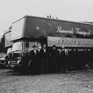 J Frost & Sons, removals lorry, London