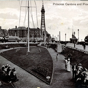 Princess Gardens & Promenade, Blackpool, Lancashire