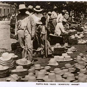 Puerto Rico - Sombrero Hat Market