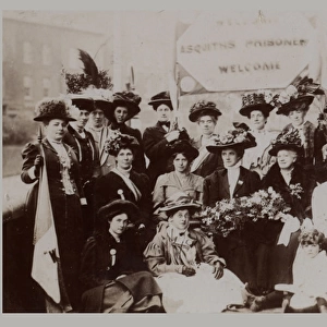 Suffragette Annie Kenney Released Prisoners