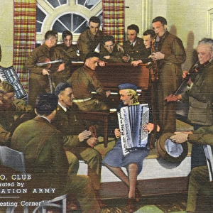 U. S. O. Club operated by the Salvation Army - WWII