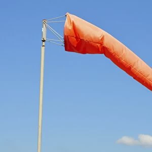 Windsock in an airfield