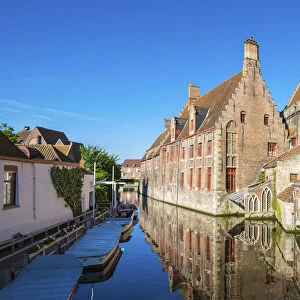 Belgium, West Flanders (Vlaanderen), Bruges (Brugge). Historic Sint-Janshospitaal (St
