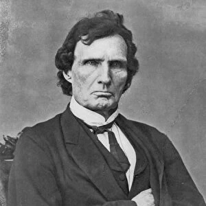 THADDEUS STEVENS (1792-1868). American lawyer and politician. Photographed by Mathew Brady