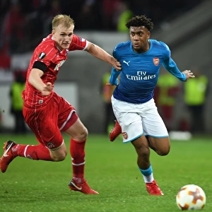 Alex Iwobi's Thrilling Dash Past Frederik Sorensen: A Memorable Moment in Arsenal's Europa League Victory