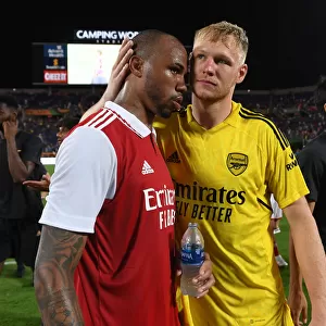 Arsenal's Ramsdale and Magalhaes Reunite After Facing Chelsea in Florida Cup Match