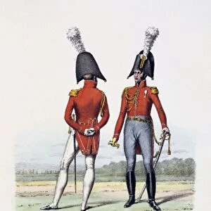 Household Cavalry, 1814-1815. From Histoire de la maison militaire du Roi de 1814